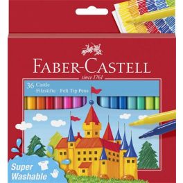   Filctoll készlet, FABER-CASTELL, 36 különböző szín "Castle"