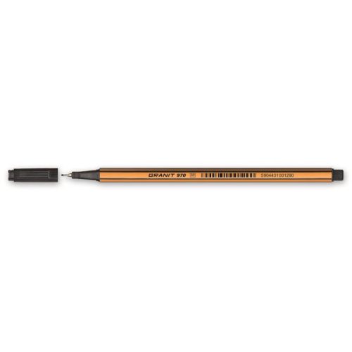 Tűfilc, 0,4 mm, GRANIT "C970", fekete