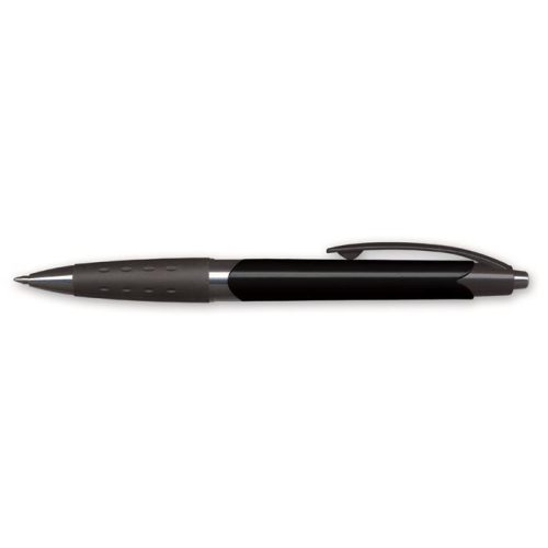 Golyóstoll, 0,4 mm, nyomógombos, vegyes színű test, GRANIT "D510", kék