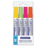 Táblamarker készlet, 2-3 mm, kúpos, GRANIT "M460", 4 különböző szín