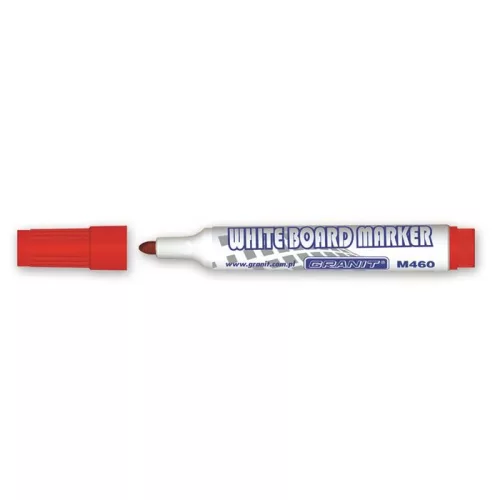 Táblamarker, 2-3 mm, kúpos, GRANIT "M460", piros