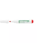 Tábla- és flipchart marker, 1-3 mm, antibakteriális, kúpos, ICO "11 XXL", piros