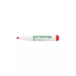 Tábla- és flipchart marker, 1-3 mm, antibakteriális, kúpos, ICO "11 XXL", piros