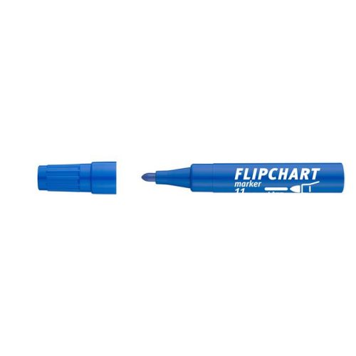 Flipchart marker, 1-3 mm, kúpos, ICO "Artip 11", kék