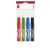 Flipchart marker készlet, 1-4 mm, vágott, ICO "Artip 12", 4 különböző szín