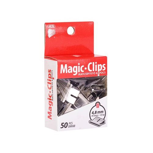 Kapocs, 4,8 mm, ICO "Magic Clip"