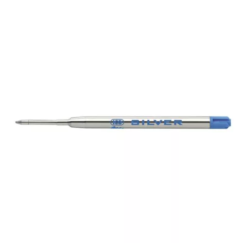 Golyóstollbetét, 0,8 mm, góliát, ICO "Silver", kék
