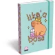 Füzetbox, A4, LIZZYSULI, Lollipop Capybara, zöld