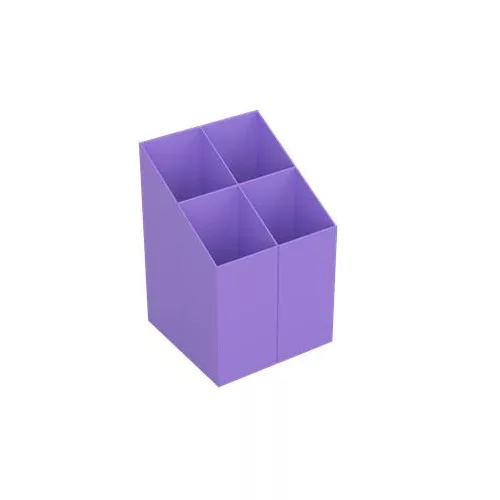 Írószertartó, ICO, lila