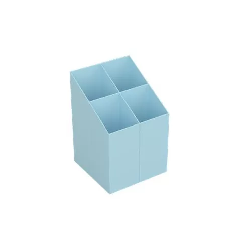 Írószertartó, ICO, pasztellkék