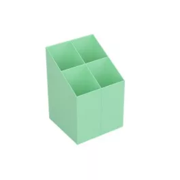 Írószertartó, ICO, pasztellzöld