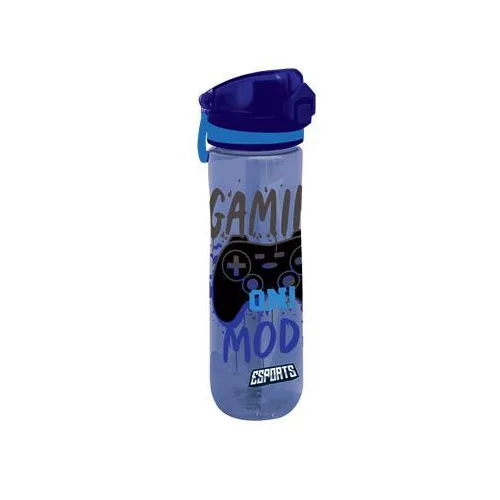 Kulacs, 600 ml, LIZZYSULI, Esports Gamer on duty, fekete