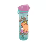 Kulacs, 600 ml, LIZZYSULI, Lollipop Capybara, zöld-lila