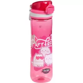   Kulacs, 600 ml, LIZZYSULI, "Kit tok Stars Purrfect"