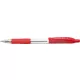 Golyóstoll, 0,7 mm, nyomógombos, PENAC "CCH-3", piros