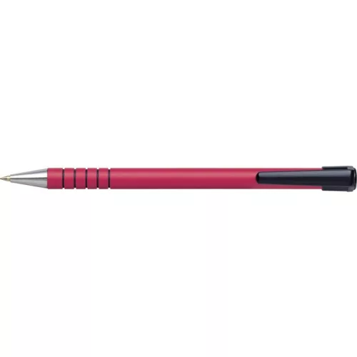 Golyóstoll, 0,7 mm, nyomógombos, PENAC "RB-085B", piros