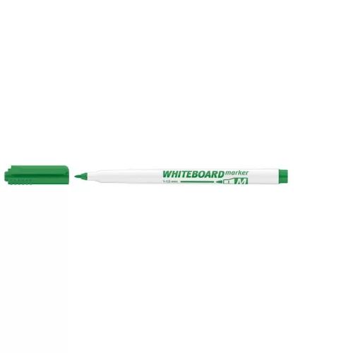 Tábla- és flipchart marker, 1-1,5 mm, kúpos, ICO "Slim M", zöld