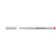 Alkoholos marker, 1-1,5 mm,  ICO "Permanent M", piros