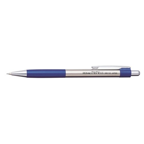 Nyomósirón, 0,5 mm, kék tolltest, PENAC "PéPé"