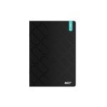 Füzet, tűzött, A4, négyzethálós, 40 lap, ICO "Student Premium", vegyes színek