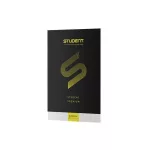 Füzet, tűzött, A4, kockás, 32 lap, ICO "Student Premium", fekete