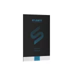 Füzet, tűzött, A4, kockás, 32 lap, ICO "Student Premium", fekete