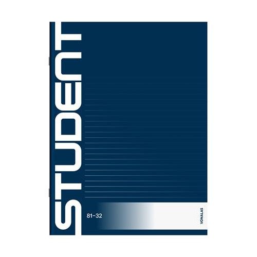 Füzet, tűzött, A4, vonalas, 32 lap, ICO "Student"
