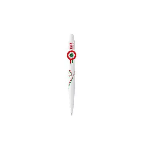Golyóstoll, 0,8 mm, nyomógombos, ICO, kokárdás