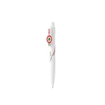 Golyóstoll, 0,8 mm, nyomógombos, ICO, kokárdás
