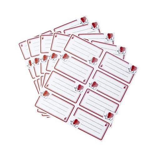 Füzetcímke, 40 db, ICO "Süni"