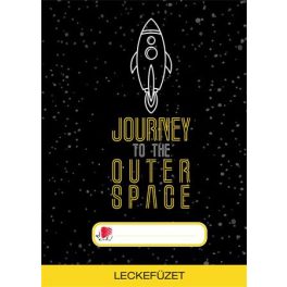   Füzet, tűzött, A5, lecke, 32 lap, ICO "Süni", astronaut