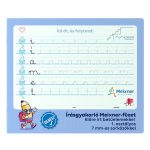 Füzet, tűzött, 235x280 mm, álló, 32 lap, 1. osztály, ICO "Süni Meixner", előnyomott