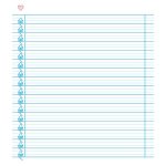 Füzet, tűzött, 280x240 mm, fekvő, 32 lap, 2. osztály, ICO "Süni Meixner"