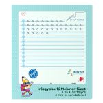 Füzet, tűzött, 280x240 mm, fekvő, 32 lap, 3. és 4. osztály, ICO "Süni Meixner"