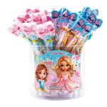 Tolóbetétes ceruza radírral display, HB, ICO "Bensia", hercegnő