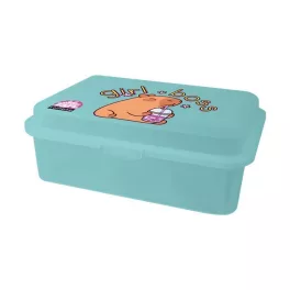 Uzsonnás doboz, LIZZYSULI, Lollipop Capybara, rózsaszín