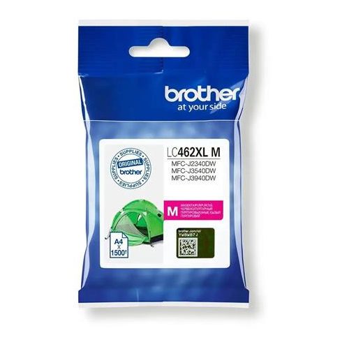 LC462XLM Tintapatron MFC-J3540 nyomtatóhoz, BROTHER, magenta, 1500 oldal