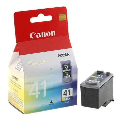 CL-41 Tintapatron Pixma iP1300, 1600, 1700 nyomtatókhoz, CANON, színes, 155 oldal
