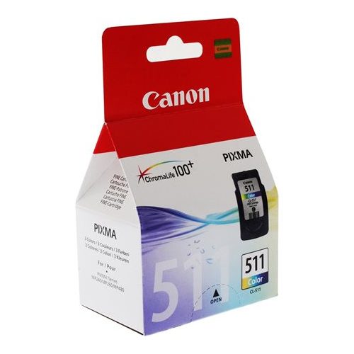CL-511 Tintapatron Pixma MP240, 260, 480 nyomtatókhoz, CANON, színes, 244 oldal