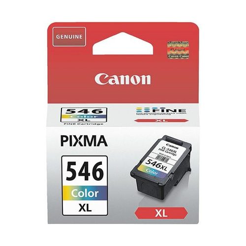 CL-546XL Tintapatron Pixma MG2450, MG2550 nyomtatókhoz, CANON, színes, 300 oldal