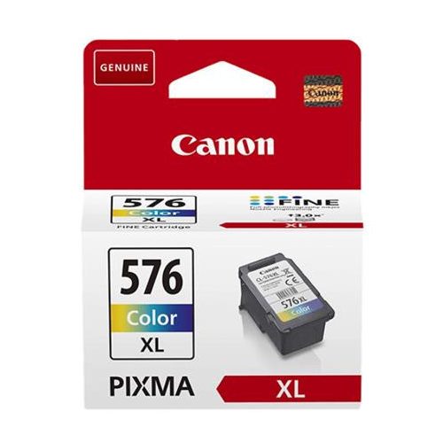 CL-576XL Tintapatron Pixma TR4750i, TS3550i nyomtatókhoz, CANON, színes, 300 oldal