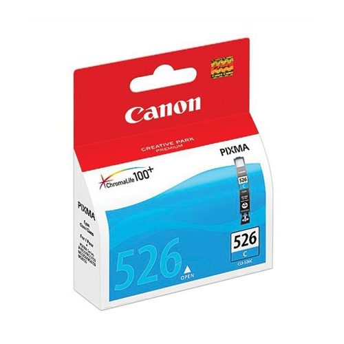 CLI-526C Tintapatron Pixma iP4850, MG5150, 5250 nyomtatókhoz, CANON, cián, 570 oldal