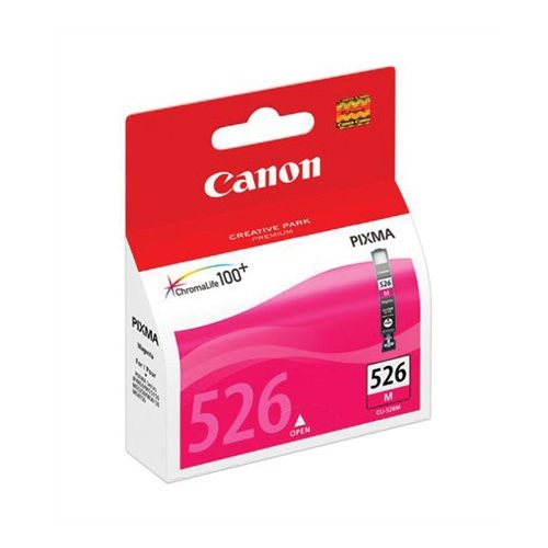 CLI-526M Tintapatron Pixma iP4850, MG5150, 5250 nyomtatókhoz, CANON, magenta, 545 oldal
