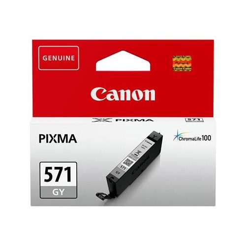 CLI-571G Tintapatron Pixma MG5750, 6850, 7750 nyomtatókhoz, CANON, szürke, 7ml