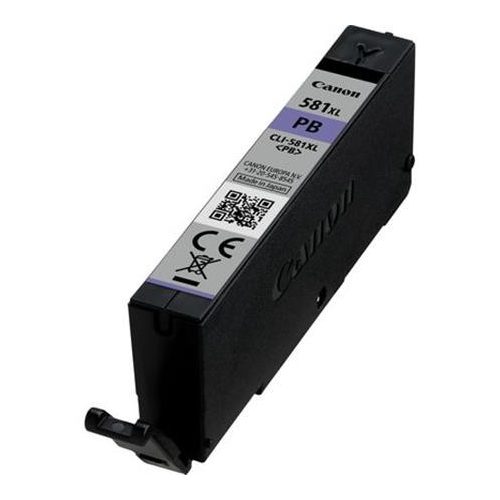CLI-581PCXL Tintapatron Pixma TS7550, 8150, 9150 nyomtatókhoz, CANON, fotó kék, 8,3ml