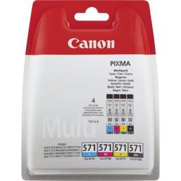   CLI-571KIT Tintapatron multipack Pixma MG 5700, 6800, 7700 nyomtatókhoz, CANON, b+c+m+y, 4*7ml