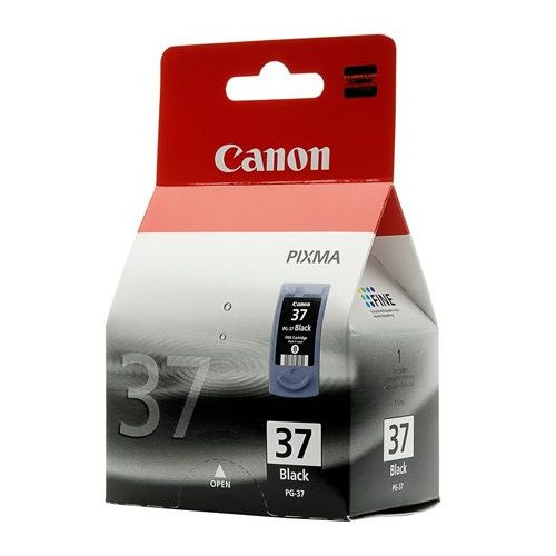 PG-37 Tintapatron Pixma iP1800, 2500, MP210 nyomtatókhoz, CANON, fekete, 11ml