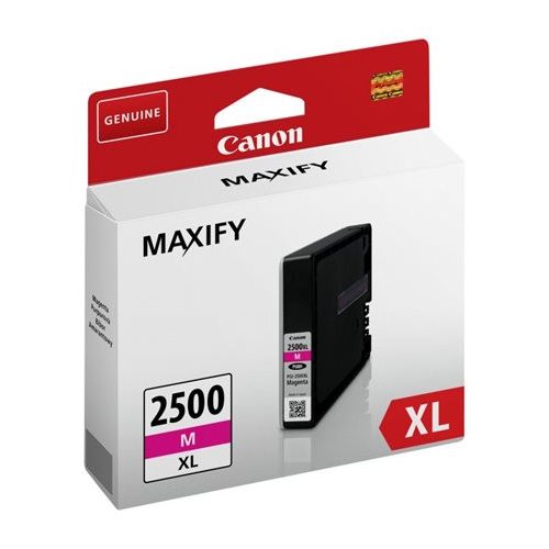 PGI-2500MXL Tintapatron Maxify MB5350 nyomtatókhoz, CANON, magenta, 19,3 ml
