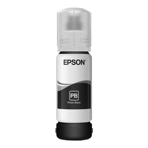 T00R140 Tinta EcoTank L7160, L7180 nyomtatókhoz, EPSON, fotó fekete, 70 ml