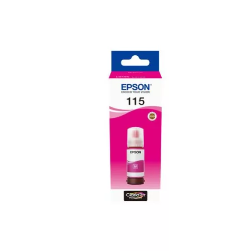 T07D34 Tinta, EcoTank L8160, L8180 nyomtatókhoz, EPSON, magenta, 70 ml